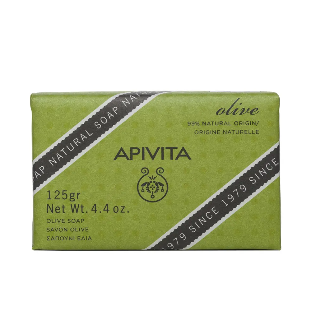 

Мыло Jabón natural con oliva Apivita, 125 гр.