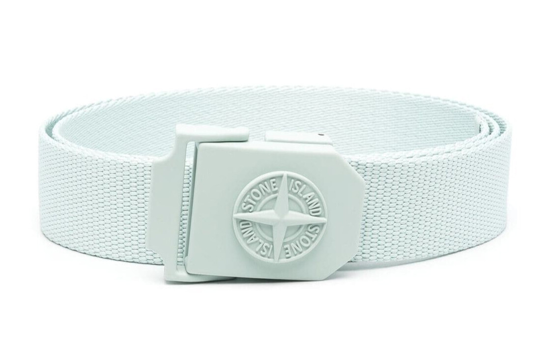 

Ремень мужской Stone Island, светло-синий