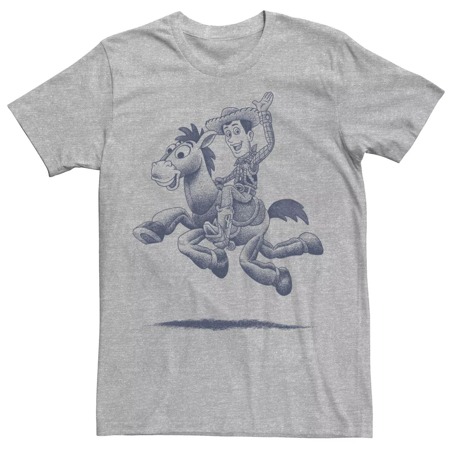 

Мужская футболка с рисунком «История игрушек» Disney/Pixar Woody Bullseye Disney / Pixar