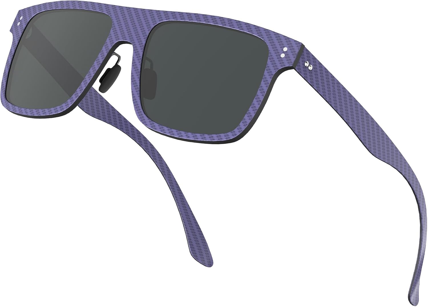 

Поляризованные солнцезащитные очки ANYLUV для мужчин, из углеродного волокна, легкие, с защитой от УФ-излучения UV400, подходят для вождения, рыбалки, гольфа, A07 Matte Blue/Grey