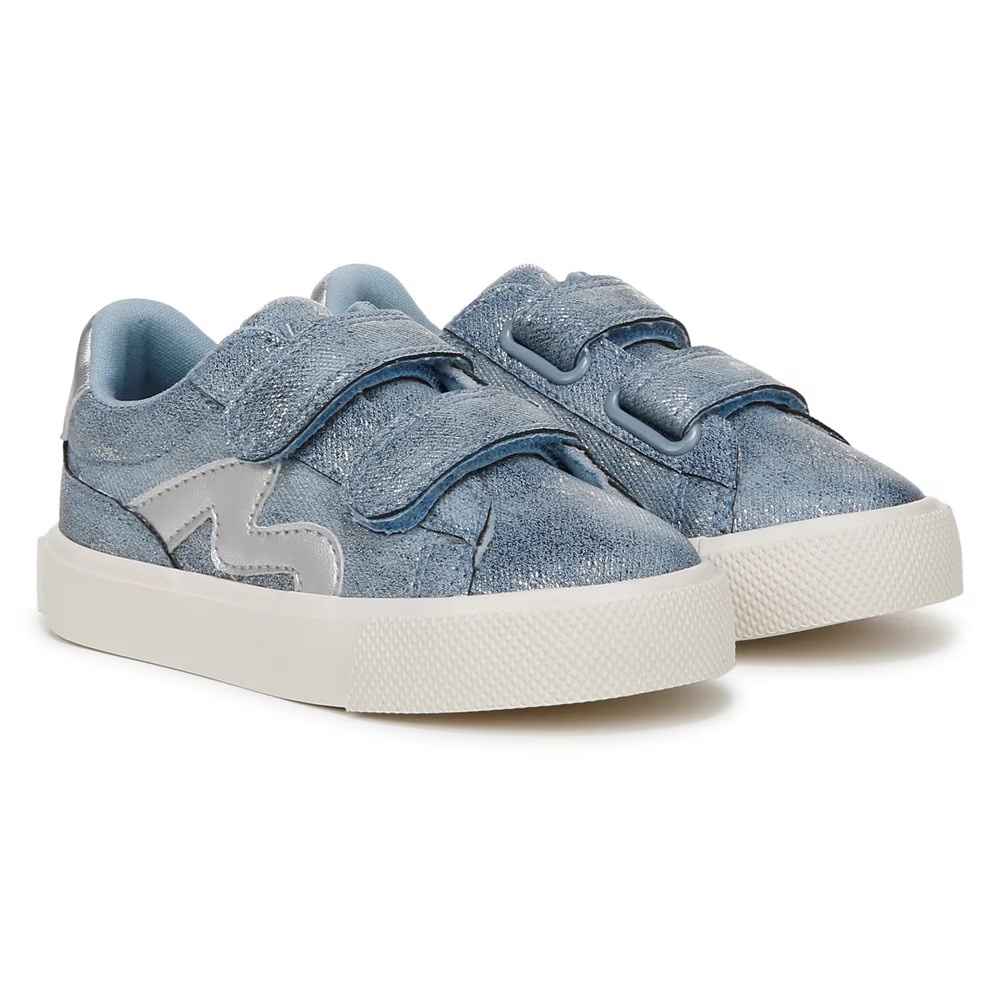 

Детские кроссовки для малышей Blowfish Malibu vice-b-t, denim/silver faux leather