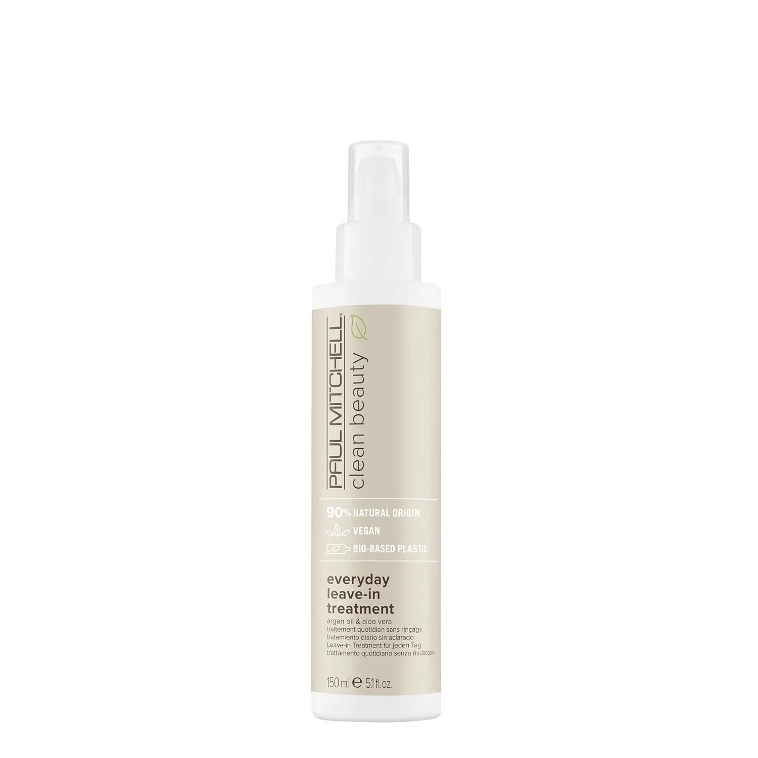 Paul Mitchell Clean Beauty Everyday Leave-In Treatment, несмываемый кондиционер, обеспечивает увлажнение, подходит для всех типов волос, 150 мл.