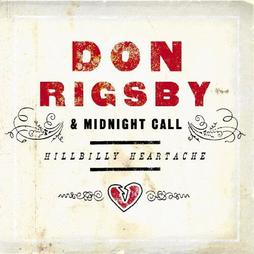 

CD диск Rigsby, Don & Midnight Call: Hillbilly Heartache