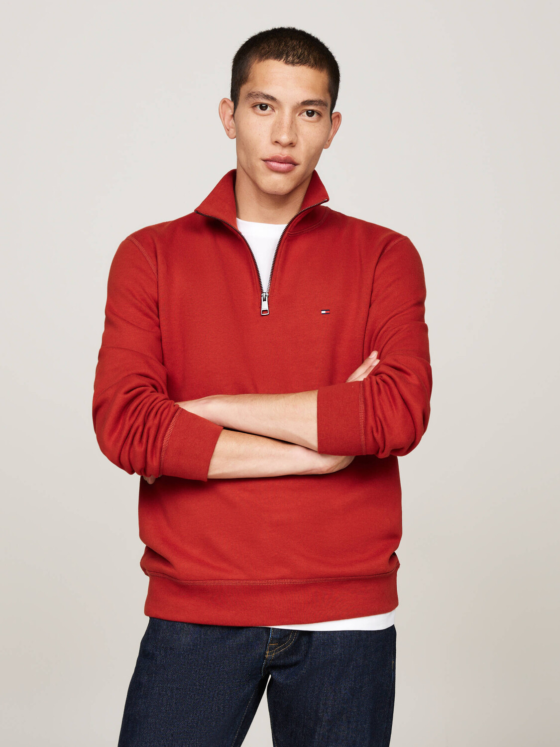 

Толстовка Tommy Hilfiger ESSENTIAL Regular Fit, красный