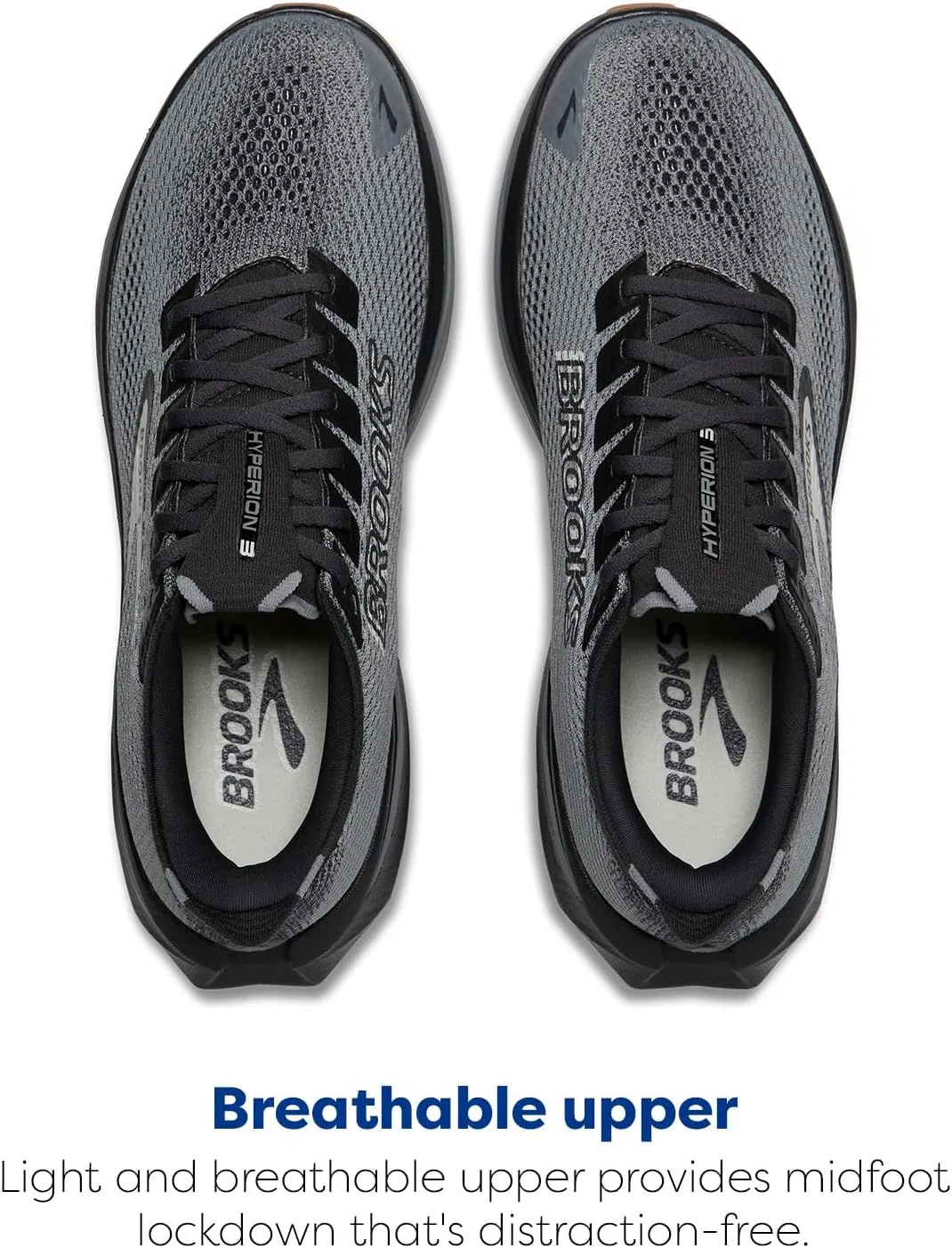 Женские кроссовки Brooks Revel 7, Primer Ebony Oyster — фото 4