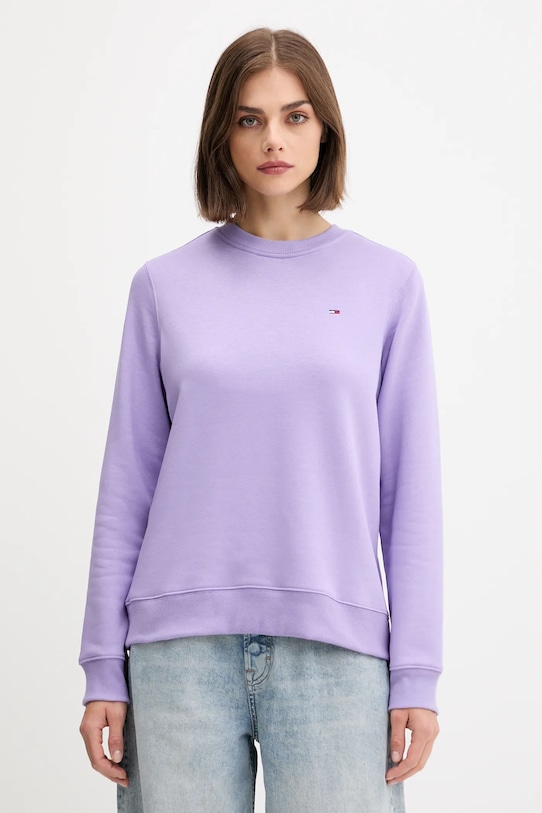 

Толстовка Tommy Jeans, фиолетовый
