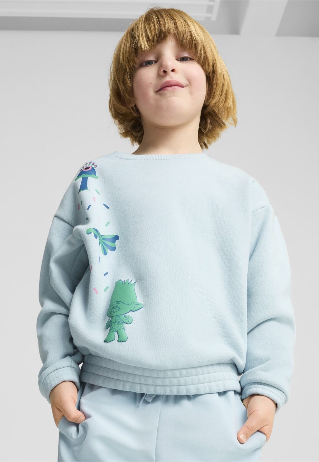 

Толстовка X TROLLS GRAPHIC CREW Puma, синий
