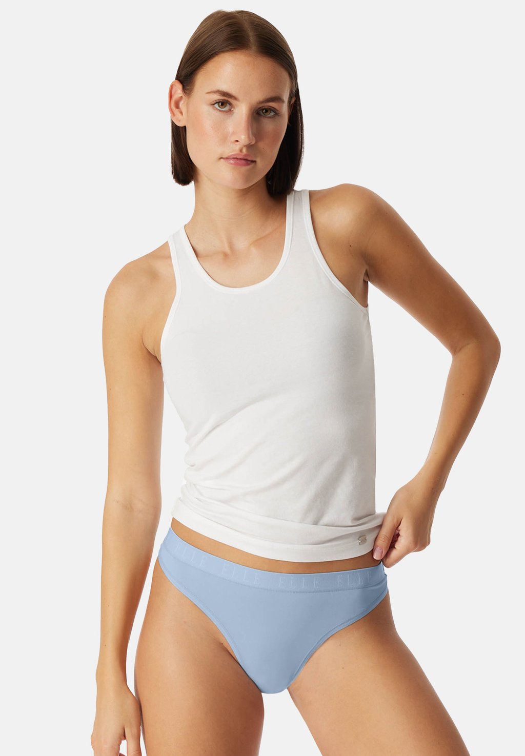 

Стринги 3-PACK - LOGO ELLE, светло-голубой