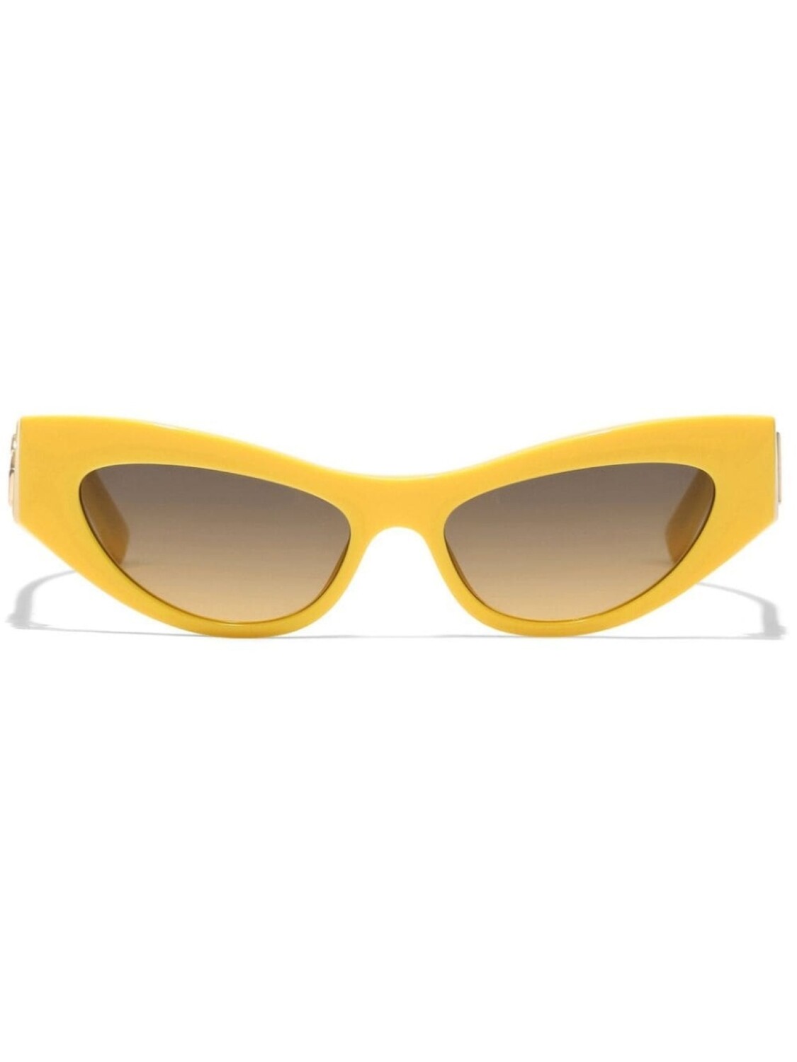 

Dolce & Gabbana Eyewear солнцезащитные очки DNA в оправе 'кошачий глаз', желтый