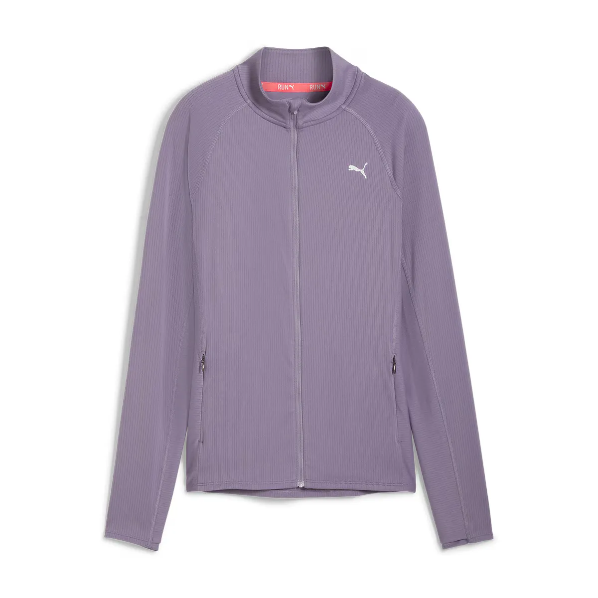 

Женская куртка Puma Run For Her Ribbed Full Zip, фиолетовый