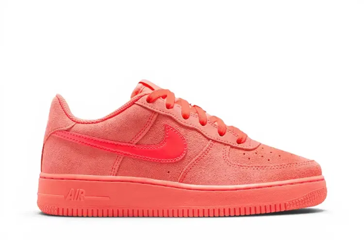 Кроссовки Nike Air Force 1 Suede Big Kid, красный