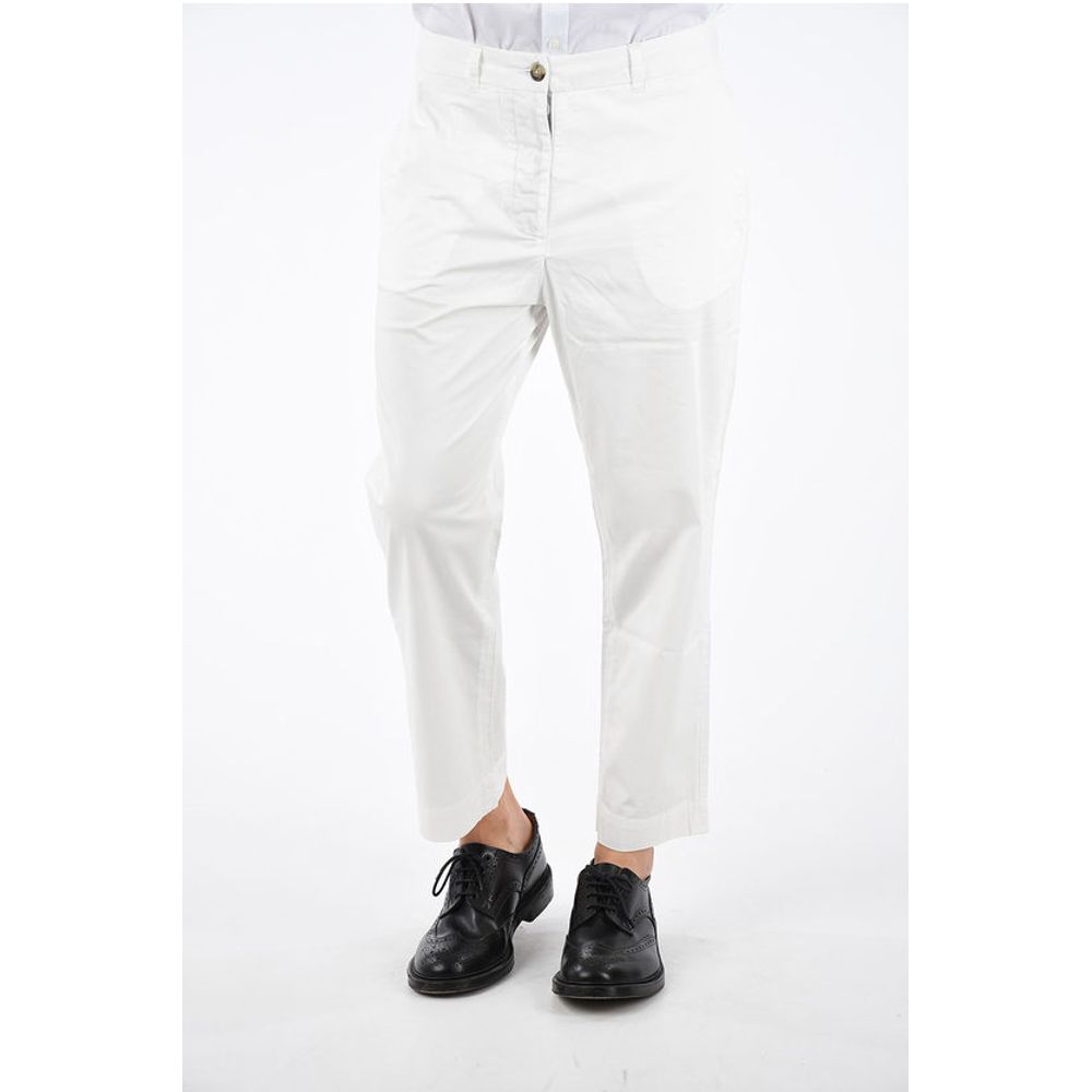 

Эластичные брюки BOYFRIEND Woolrich, White