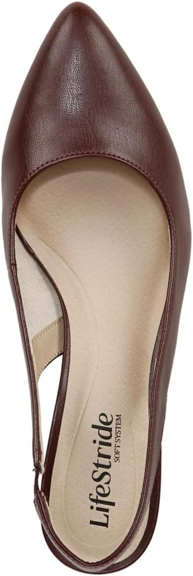 Туфли LifeStride Annalise Slingbacks, цвет Wine — фото 2