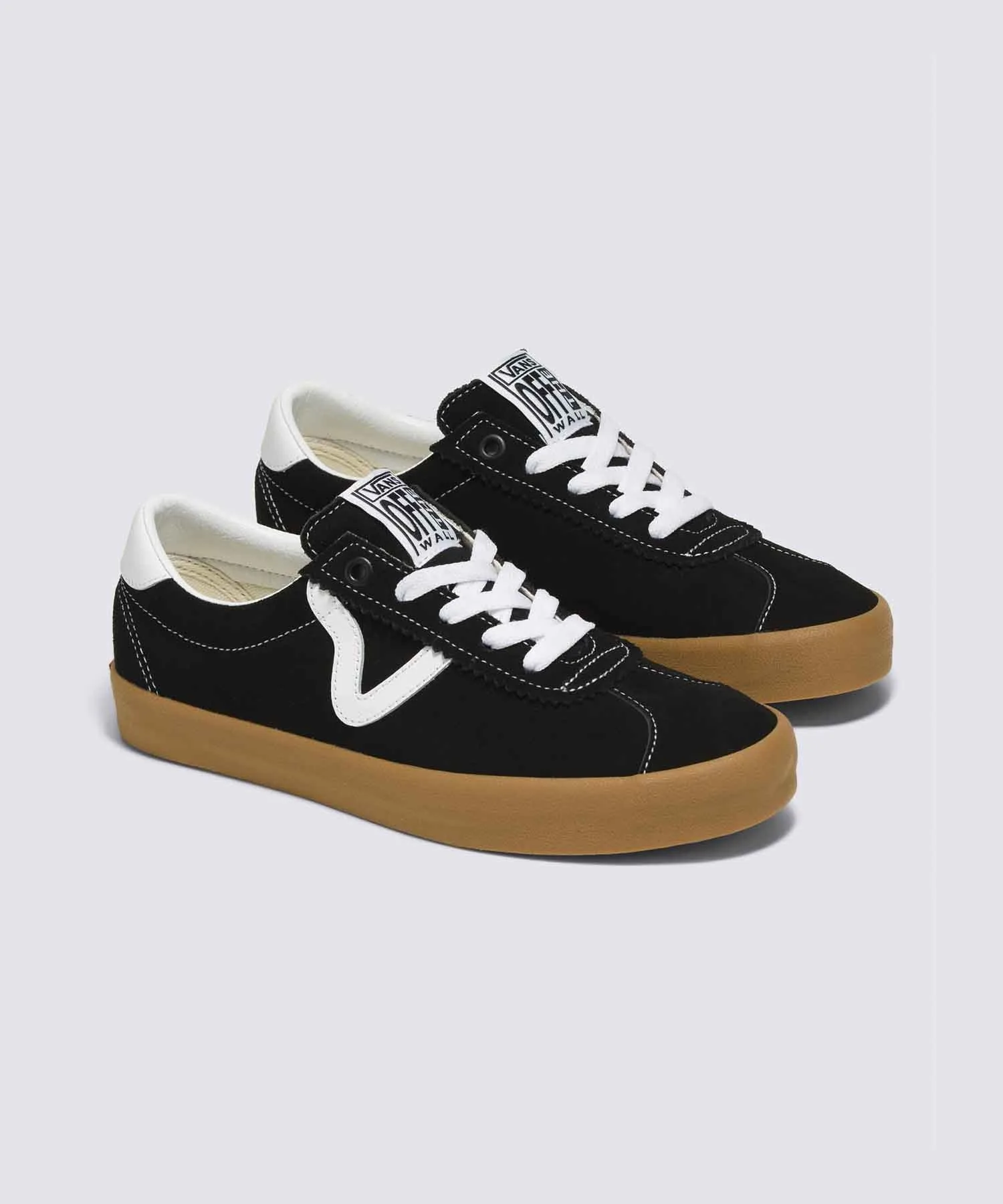 Кроссовки ретро спортивные Vans VN000CQRB9M черные — фото 2