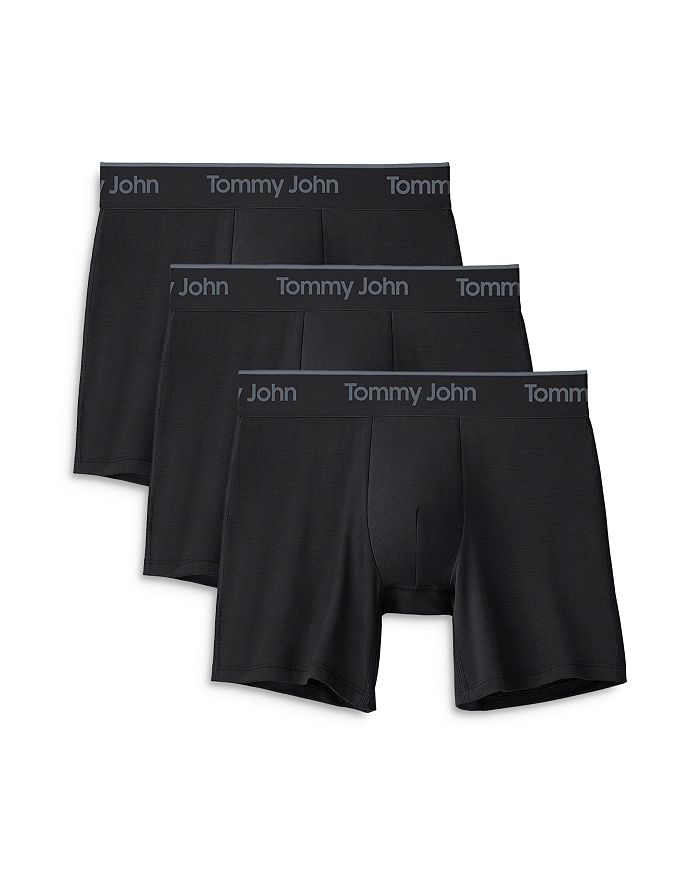 

Second Skin Essentials Боксеры 6", 3 шт. Tommy John, черный