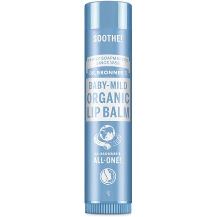 

Мягкий бальзам для губ Dr Bronner'S Baby с органическими маслами и без синтетических ингредиентов 4G, Dr. Bronner'S, Синий, Мягкий бальзам для губ Dr Bronner'S Baby с органическими маслами и без синтетических ингредиентов 4G, Dr. Bronner'S