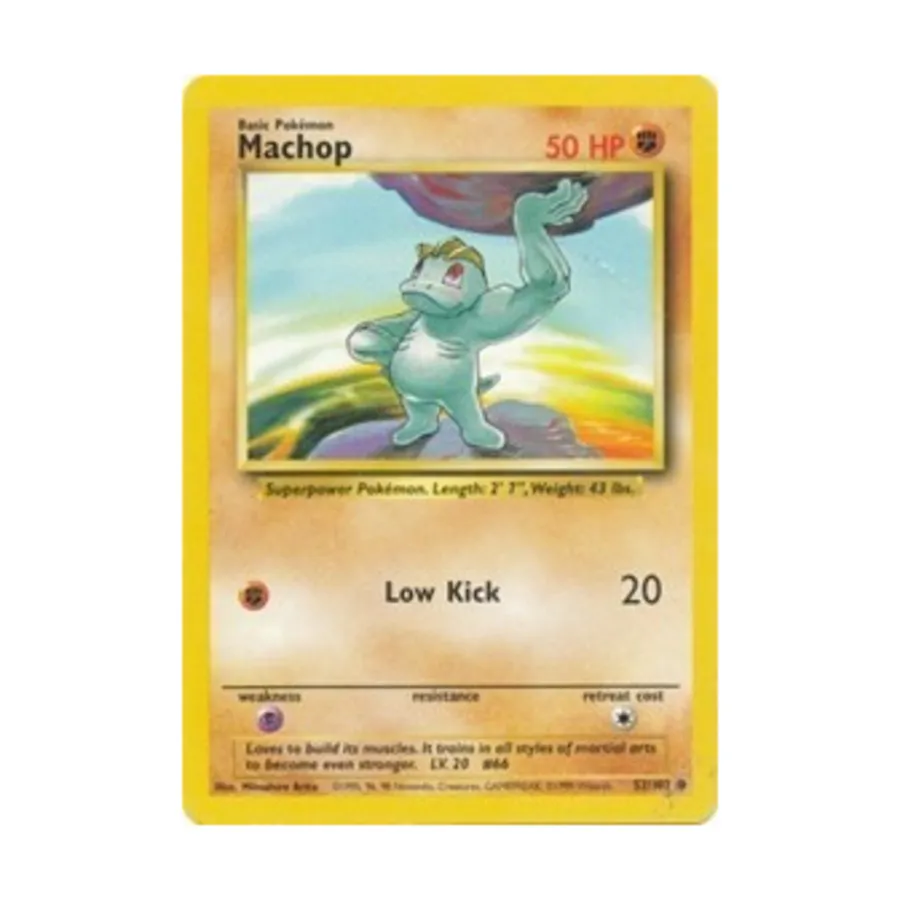 

CCG Мачоп (C) #52, Pokemon - Base Set - Singles