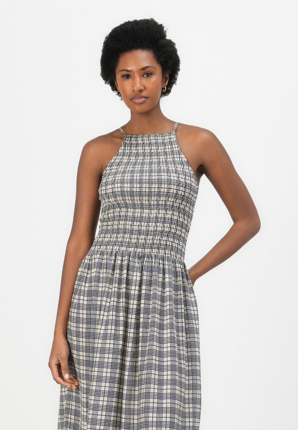 Повседневное платье SHIRRED SLEEVELESS MIDI DRESS Tommy Hilfiger, светло-голубой — фото 4
