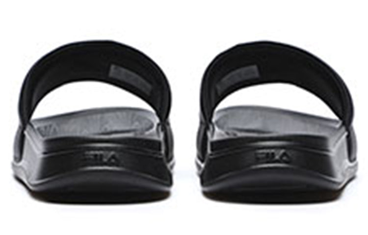 Тапочки FILA FUSION Como Slippers 'Black' T12M227510FBK, черный — фото 4