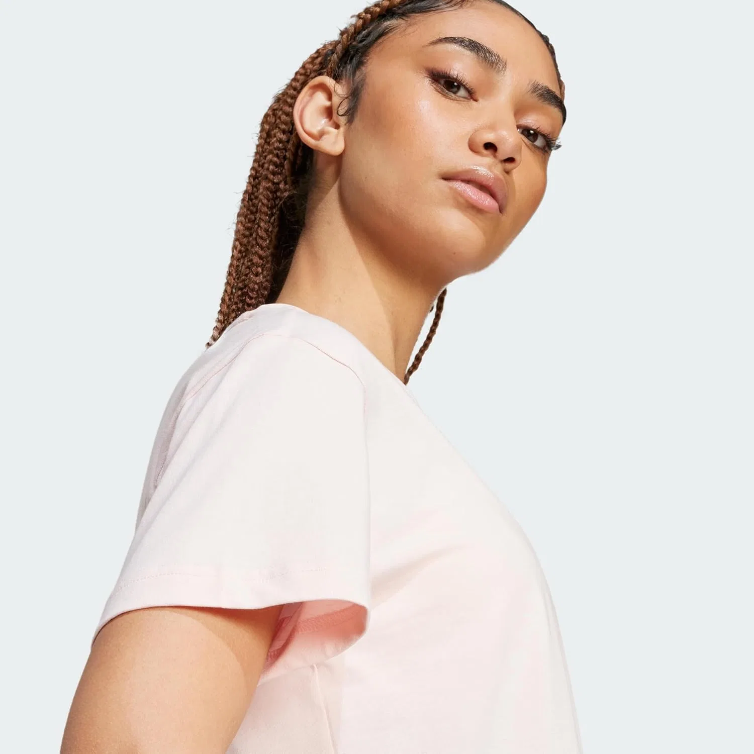 Футболка женская adidas Sandy Pink — фото 4