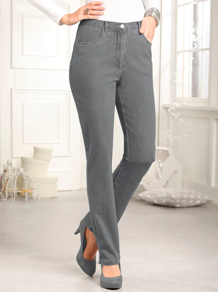

Удобные джинсы Classic Basics (1 шт.), серый