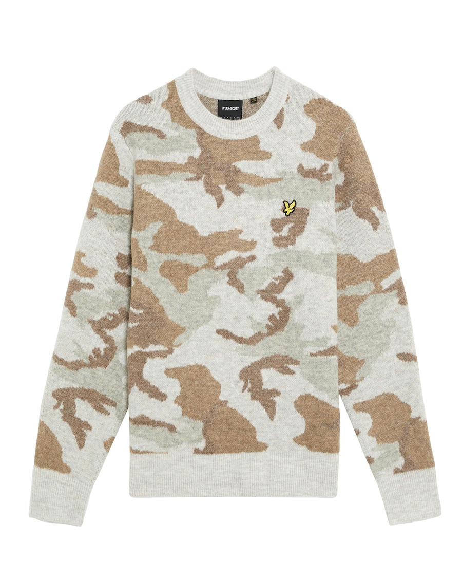 

Свитер Lyle & Scott, светло-коричневый