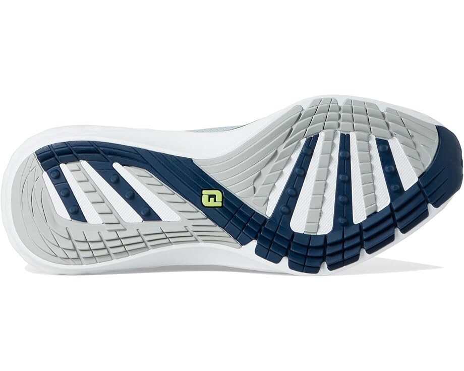 Кроссовки FootJoy FJ Quantum Golf Shoes, цвет Grey/White/Bliue — фото 3