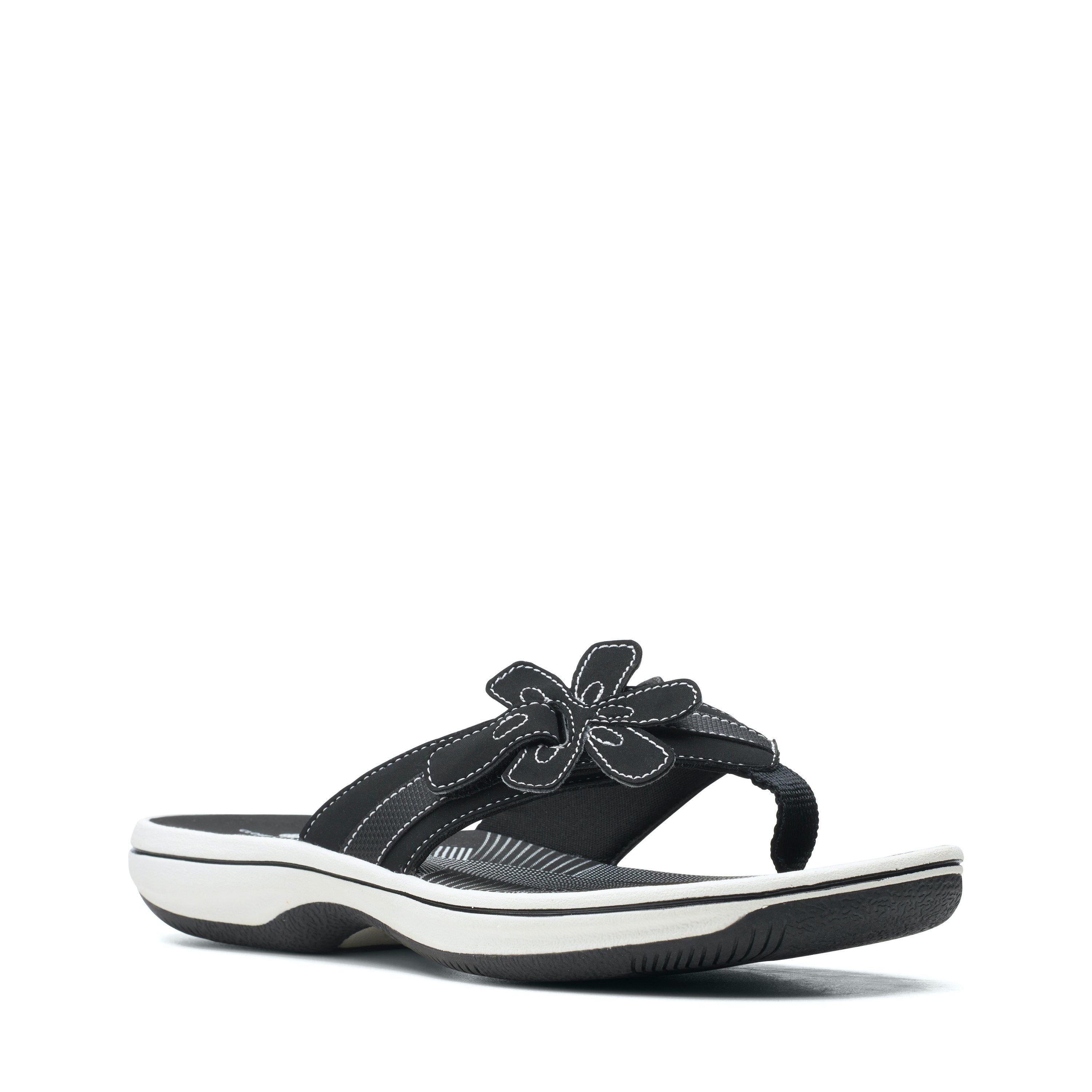 Классические туфли Clarks Brinkley Flora из черного синтетического материала — фото 2