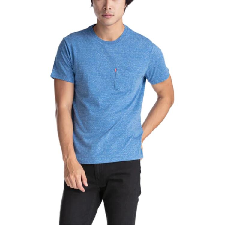 Мужская футболка Levi's levi’s, цвет Blue — фото 3