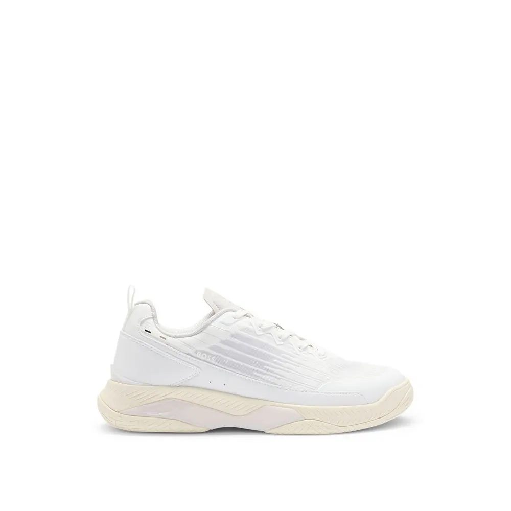 

Кроссовки BOSS Courtstride Tenn Me 10263120 trainers, белый
