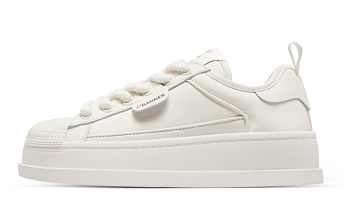 

Кроссовки CВ°BANNER Skateboard Shoes Women's Low-Top Beige, Бежевый, Кроссовки CВ°BANNER Skateboard Shoes Women's Low-Top Beige