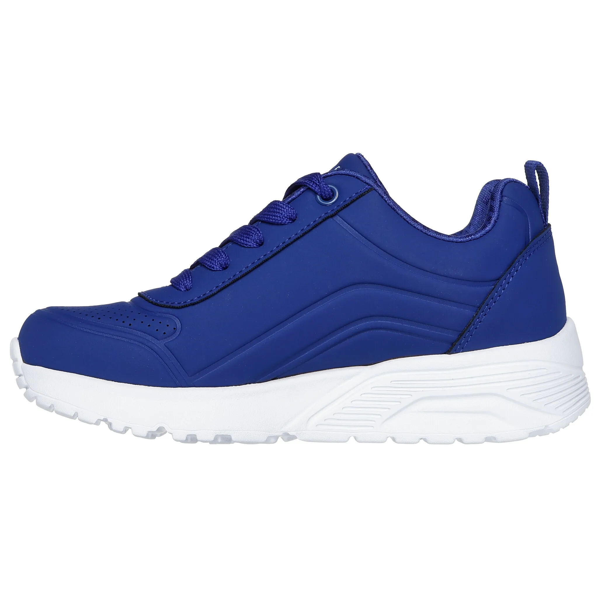 Кроссовки Skechers «UNO LITE», кроссовки на платформе, массивные кроссовки, кроссовки на танкетке с крутой подошвой, цвет navy — фото 4