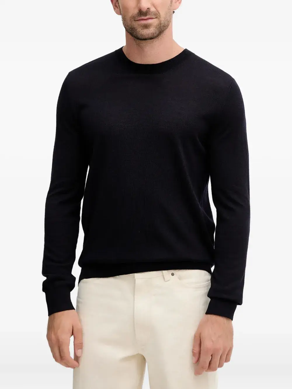 

Свитер с логотипом-нашивкой Liu Jo, синий