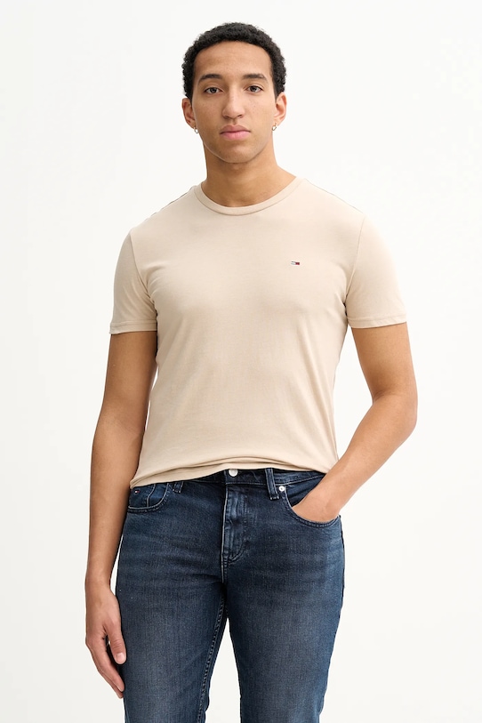 

Футболка Tommy Jeans, бежевый