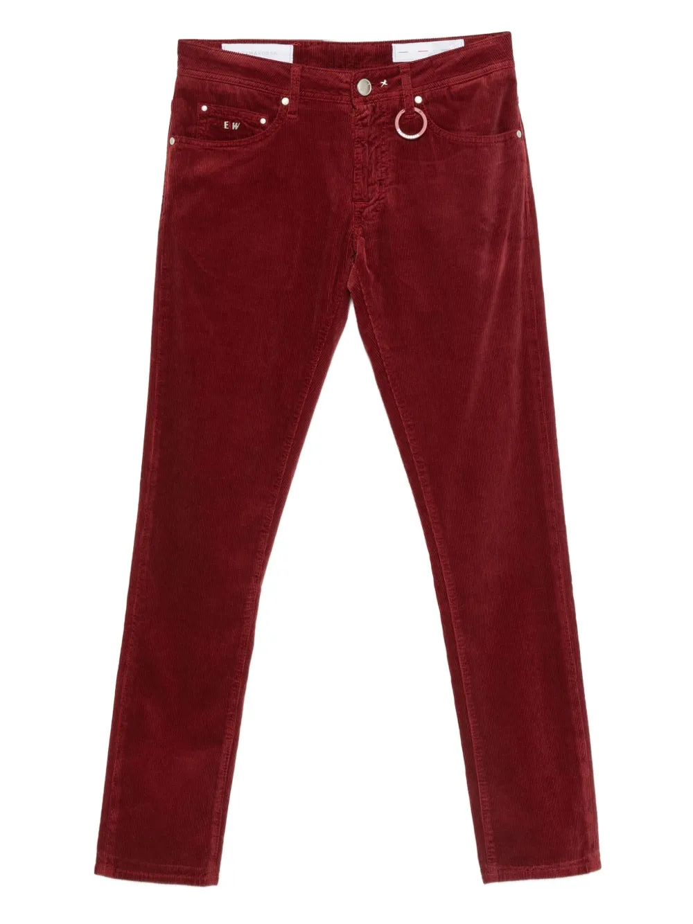 

Вельветовые брюки Leonardo Sartoria Tramarossa, красный