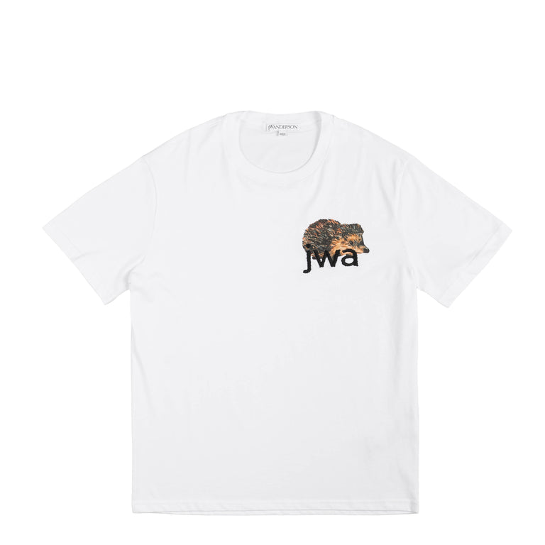 

Футболка hedgehog t-shirt Jw Anderson, белый