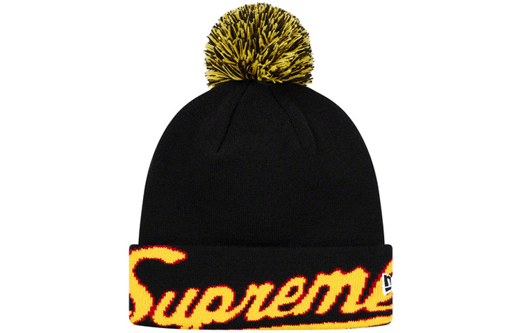 

Supreme Новая Эра Вязаная шапка с манжетом