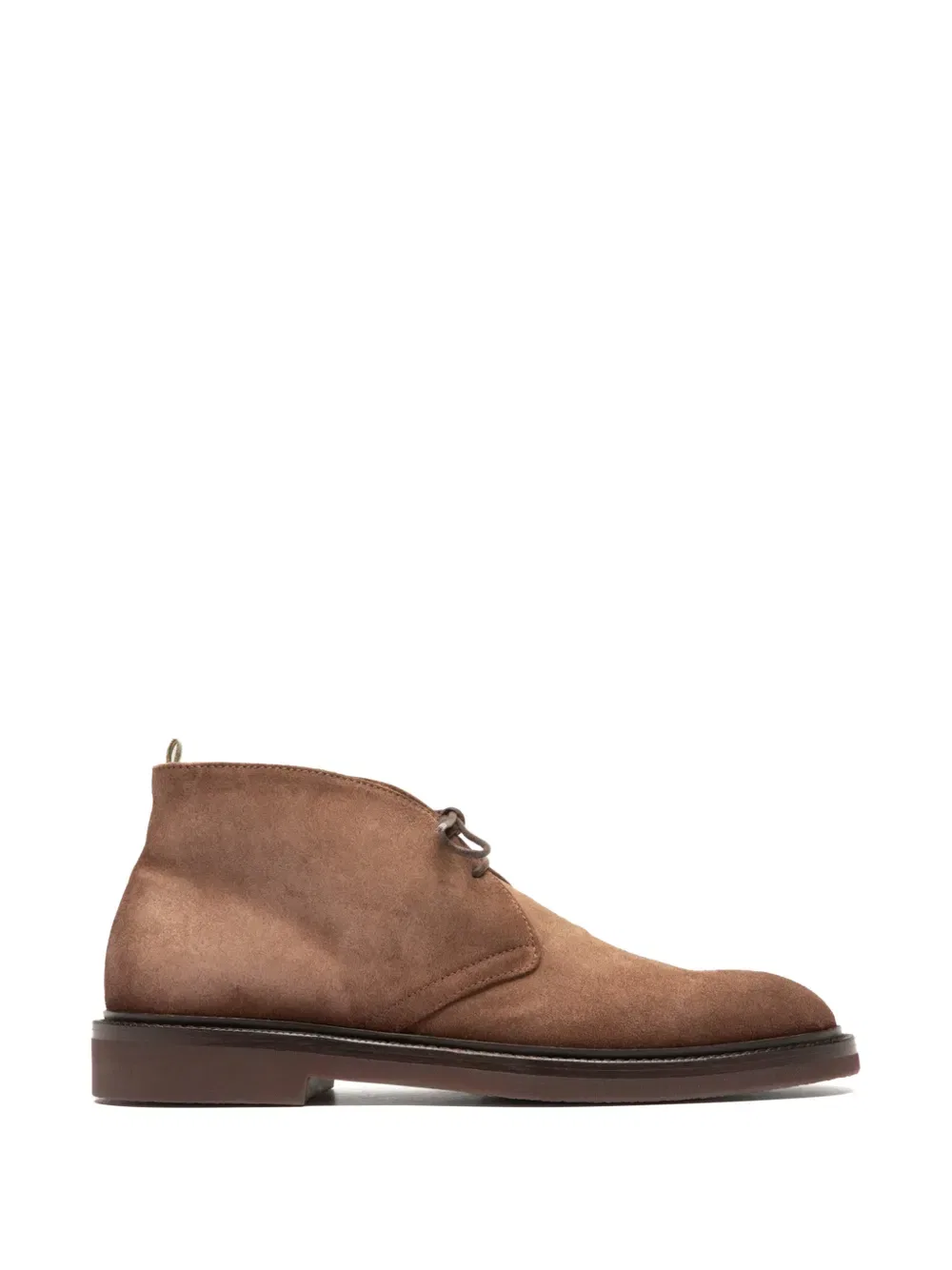 Кожаные ботинки Dude Flexi 004 на шнуровке Officine Creative, коричневый