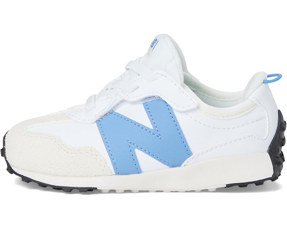 Кроссовки New Balance Kids 327 New-B, цвет White/Blue Laguna — фото 4