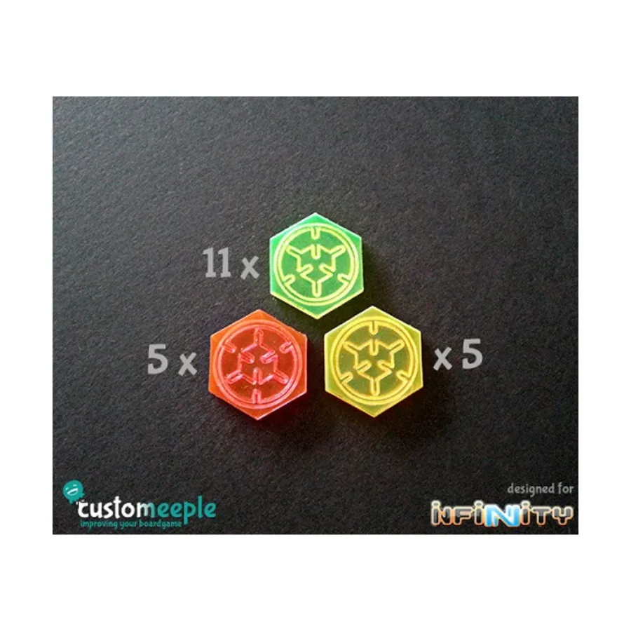 

Жетоны заказов - АЛЕФ, Infinity - Tokens, Markers & Templates (Customeeple)