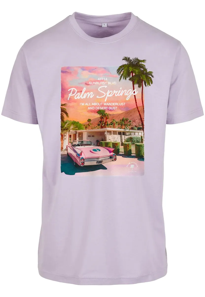 

Футболка Mister Tee "Футболка Mister Palms Springs" Mistertee, цвет Lilac