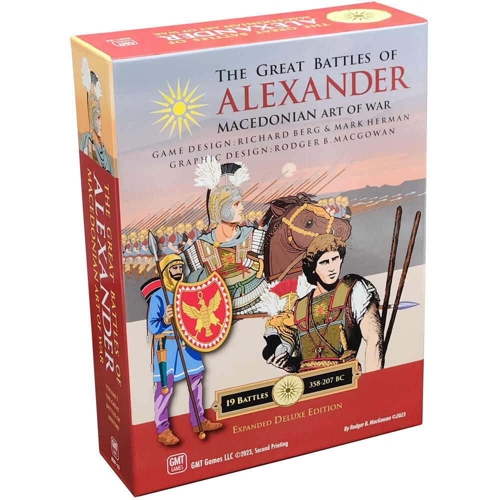

Настольная игра GMT Games Great Battles of Alexander: Expanded Deluxe Edition (2nd Printing)