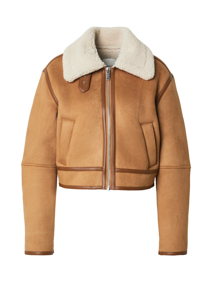 

Куртка межсезонная Abercrombie & Fitch, сепия