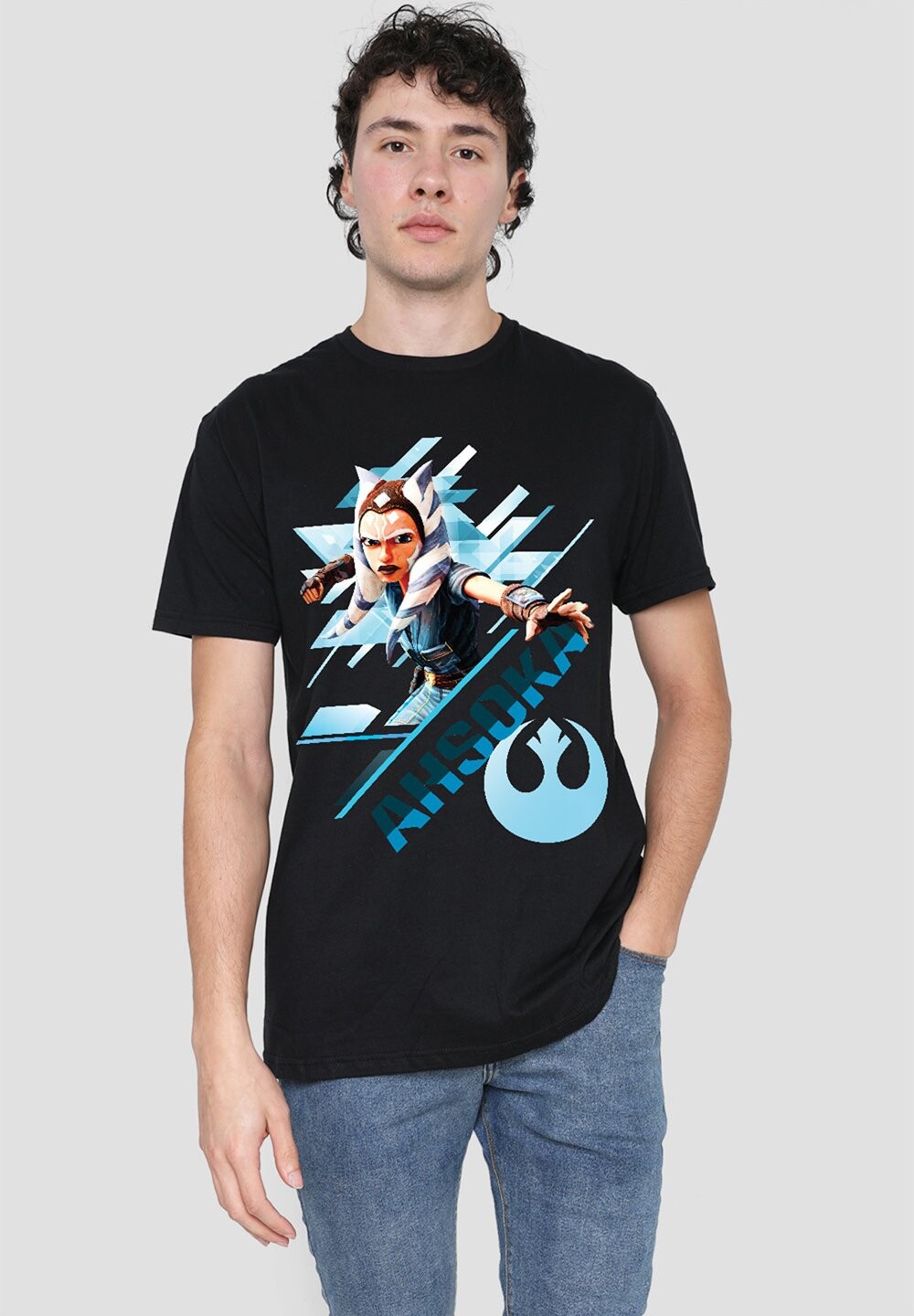 

Футболка с принтом AHSOKA STANCE Star Wars, черный