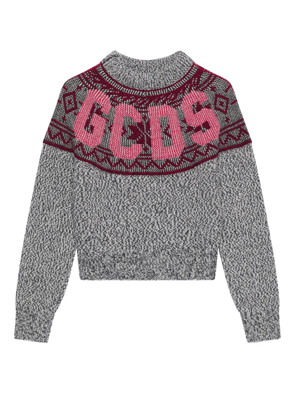 

Свитер с логотипом Gcds, серый