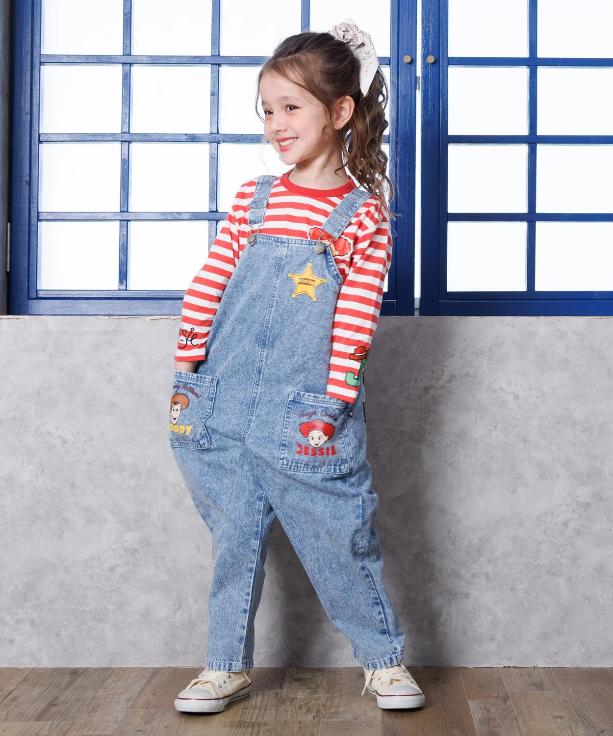 Детский джинсовый комбинезон Disney Toy Story BABYDOLL, светлый индиго