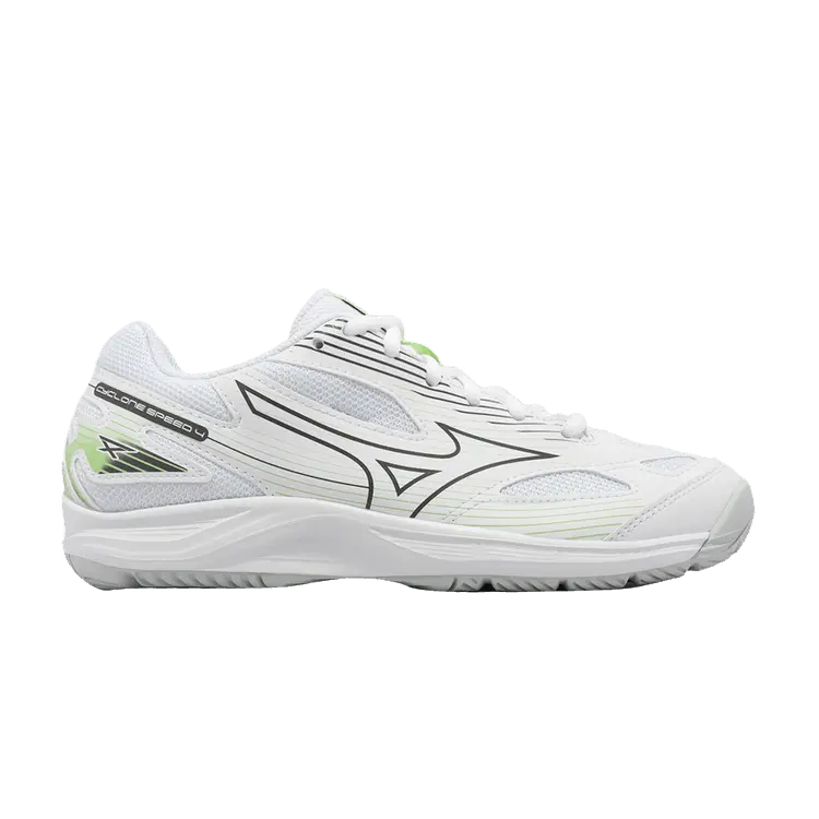 Кроссовки Mizuno Wmns Cyclone Speed 4 White Patina Green, белый