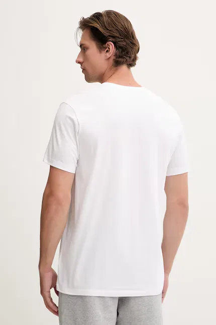 Футболка хлопковая TShirtRN BOSS, белый — фото 3