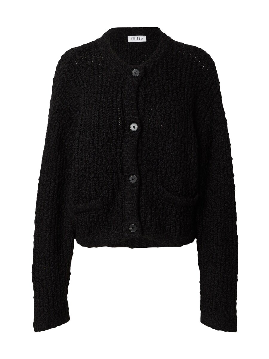 

Вязаный кардиган EDITED Knit Cardigan Ida, черный