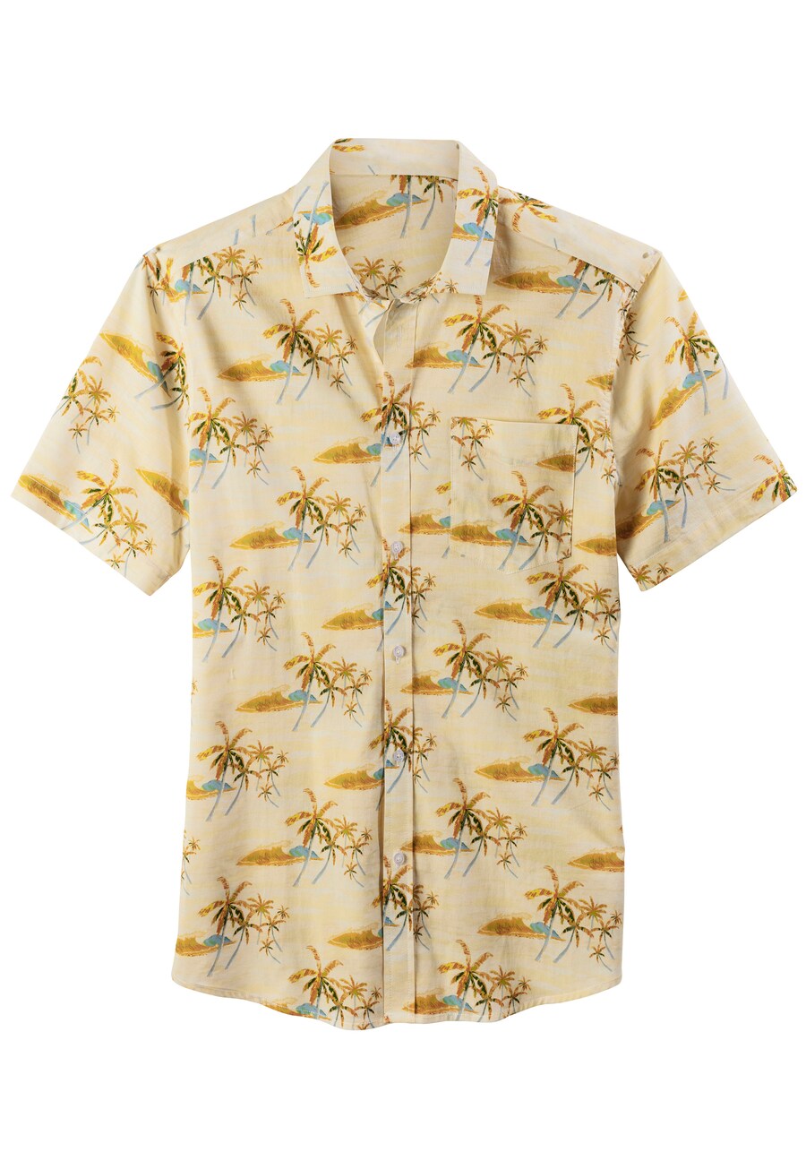 

Рубашка обычного кроя на пуговицах BEACH TIME, цвет Pastel yellow